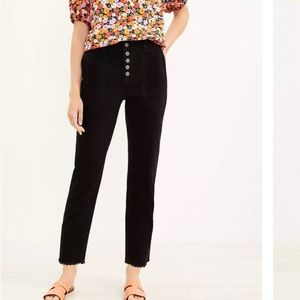 New, never worn. Loft size 12T Slim chino utility  pant